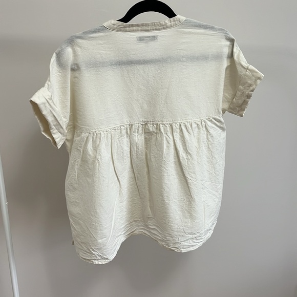 Madewell Lakeline Popover Shirt Size XS - Picture 3 of 3